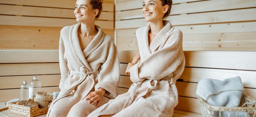 Wellness spa and sauna