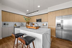 kitchen with luxury amenities and perks